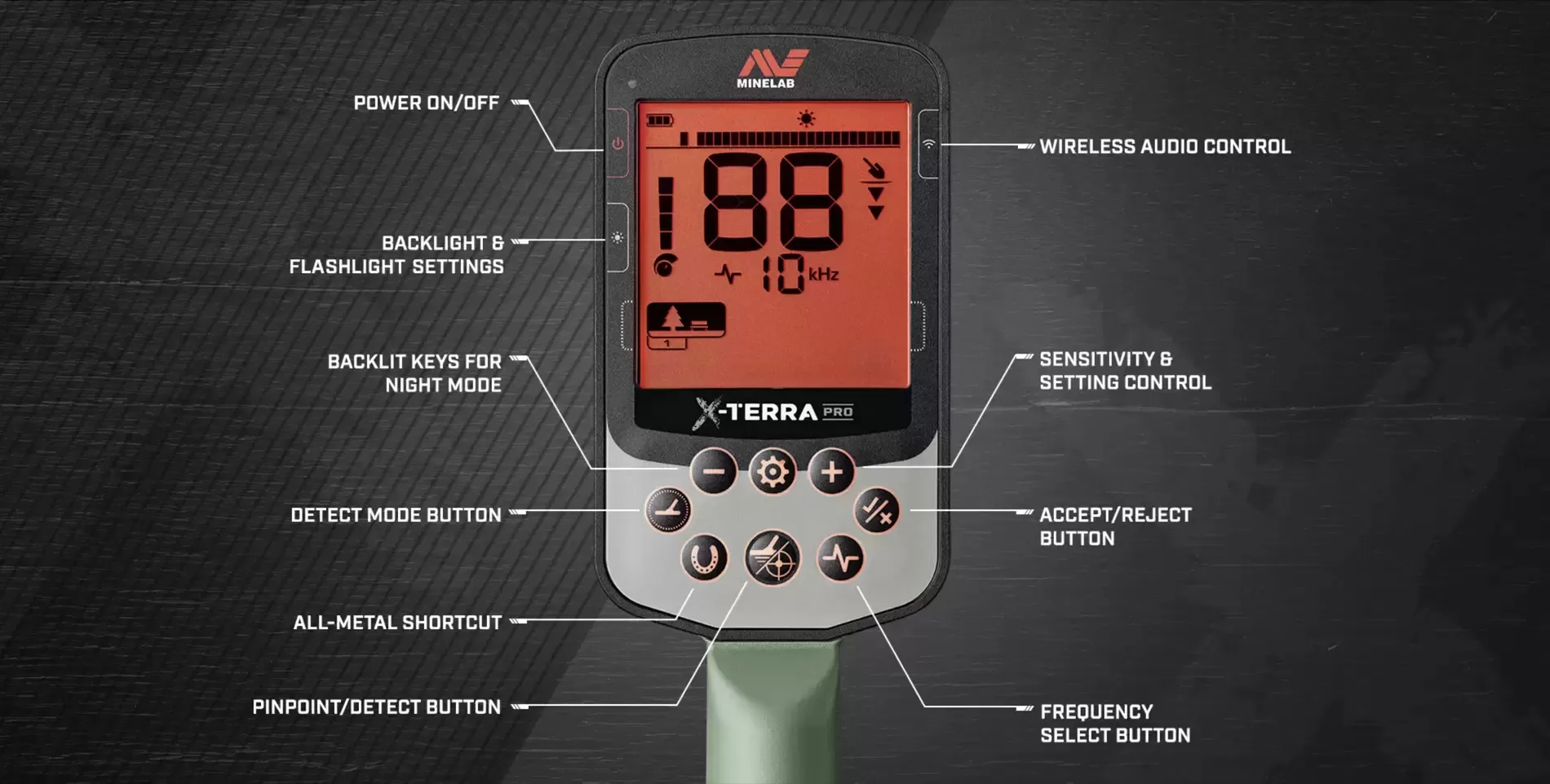 X-Terra Pro User Interface